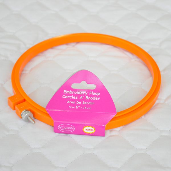 product id 2606 F. A. Edmunds 6" Plastic Embroidery Hoop