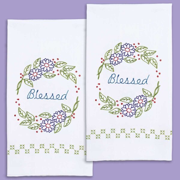 *** Blessed Decorative Hand Towels