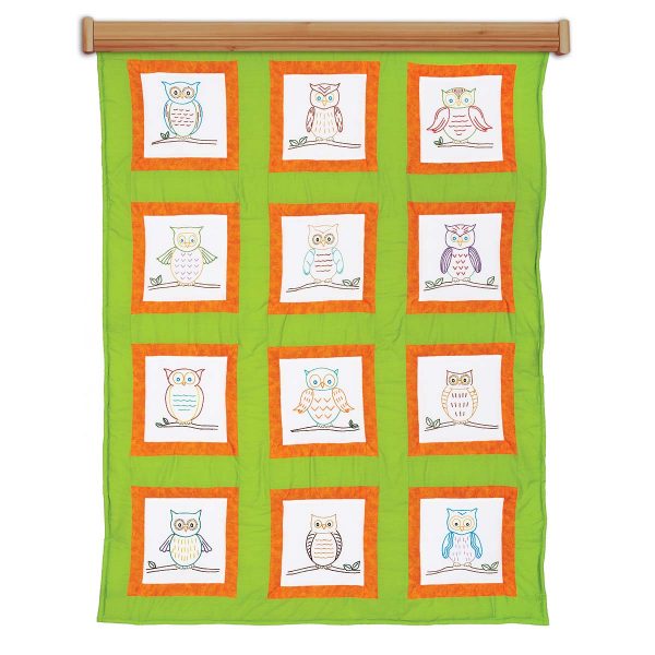 *** Owls 9" Theme Quilt Blocks