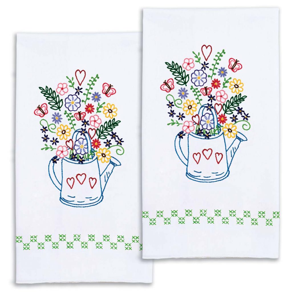 Rise and Shine Decorative Hand Towels - Jack Dempsey Needle Art