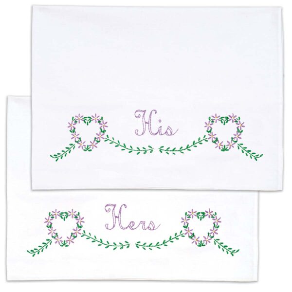 His & Hers pillowcases