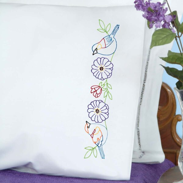 2 Birds pillowcase