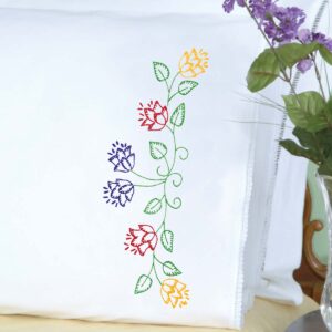 tulip lace edge pillowcases