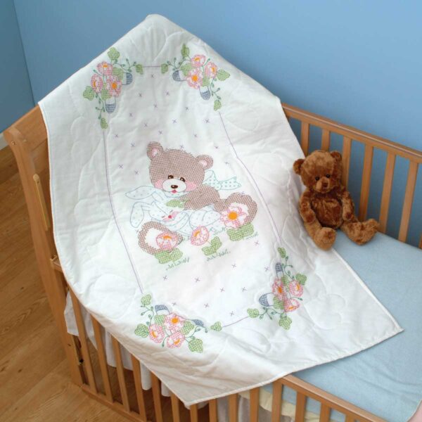 Bear & Bunny Crib Quilt Top