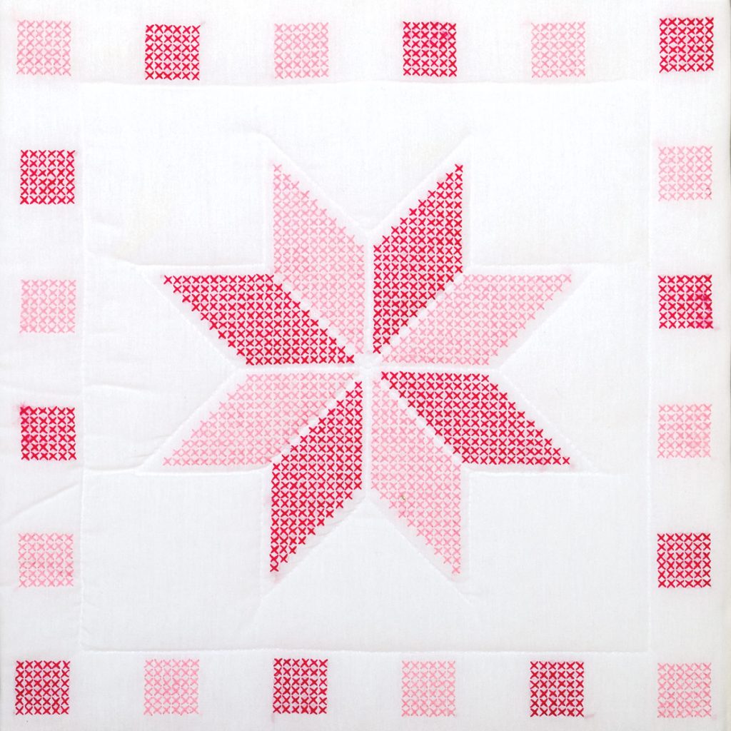 XX Star 18" Quilt Blocks - Jack Dempsey Needle Art