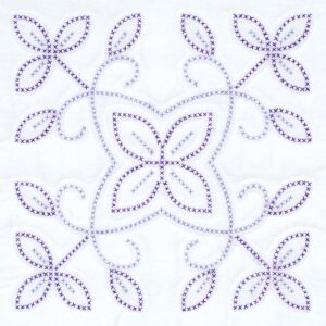 cross stitch design quilt block