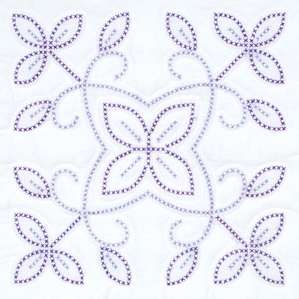 cross stitch design quilt block